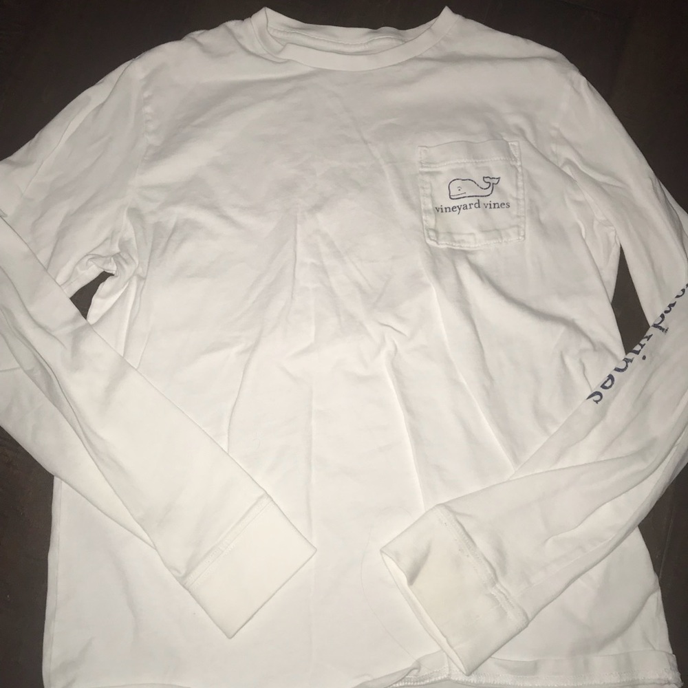 Boys L Vineyard Vines Long Sleeve Tee